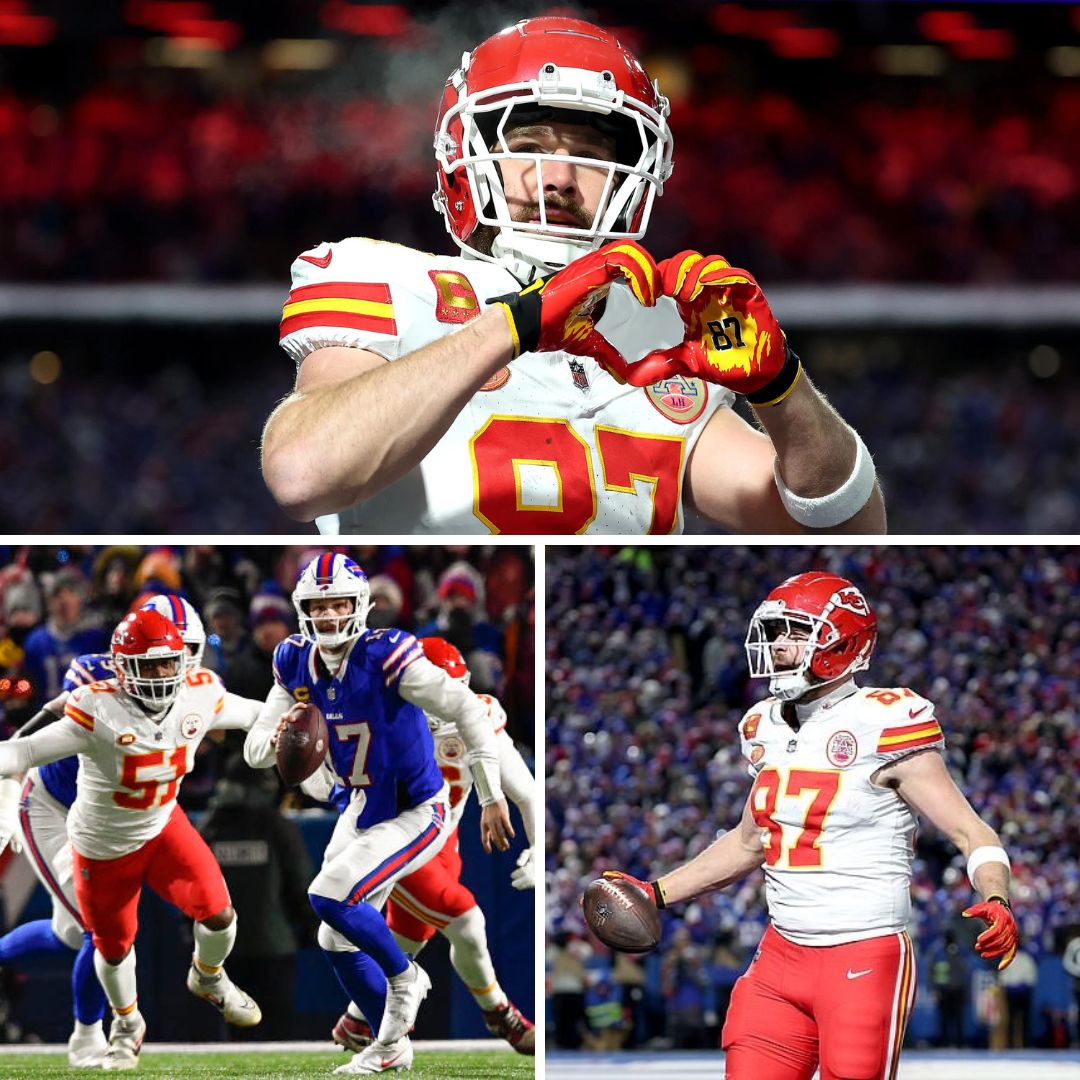 Travis Kelce Gives Devastated Josh Allen A Classy Message On The Field