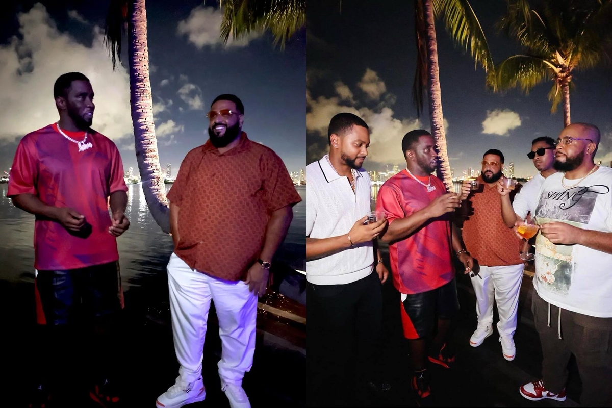 Diddy Fulfilled His Promise To Invite Dj Khaled And His Close Friends