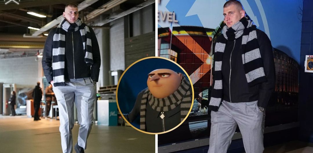 Nikola Jokic Gets Costumed As Despicable Me S Gru Before The Nuggets