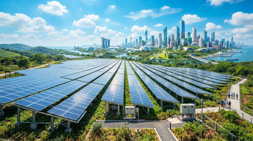 Sun Belt Revolution solar city skyline