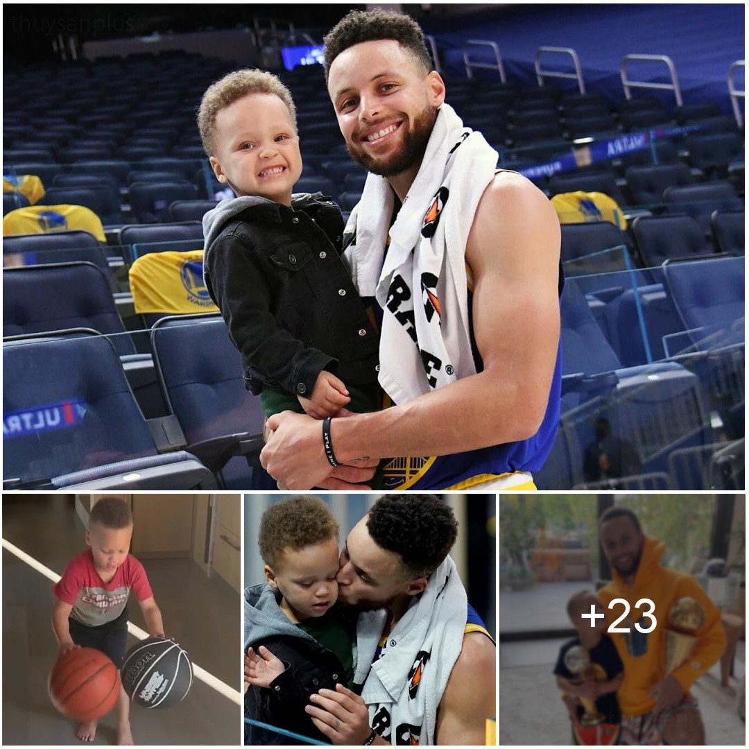 Stephen Curry's Son Canon, 5, Delights as a Fanboy of Klay Thompson News