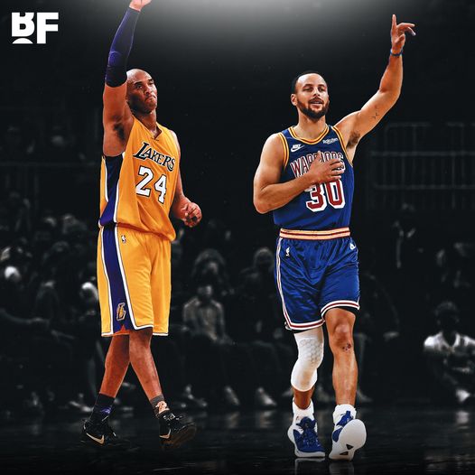 Stephen Curry has surpassed Kobe Bryant for the most 20+ point quarters ...