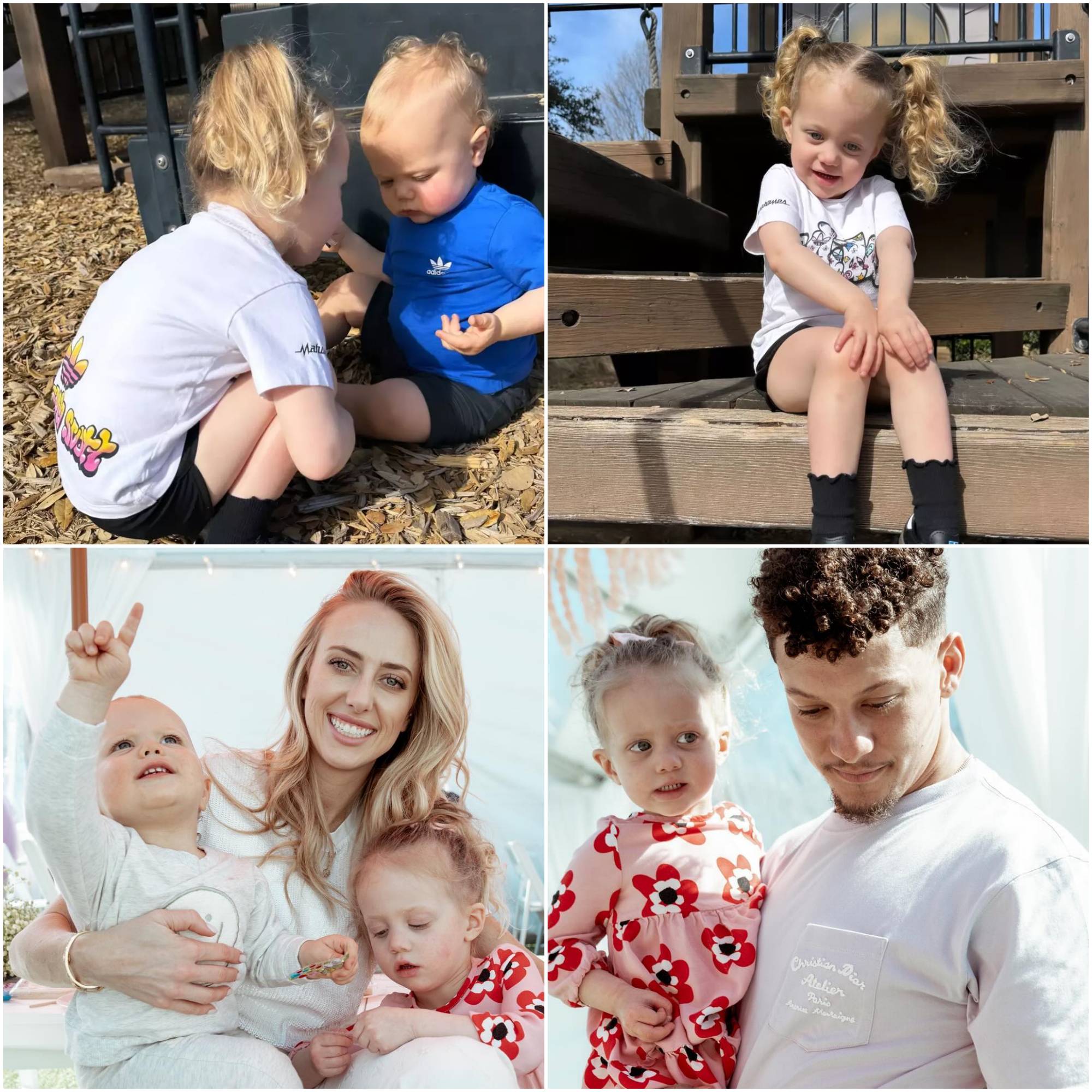 Brittany Mahomes’ Son Bronze and Daughter Sterling Are ‘Besties’ on the