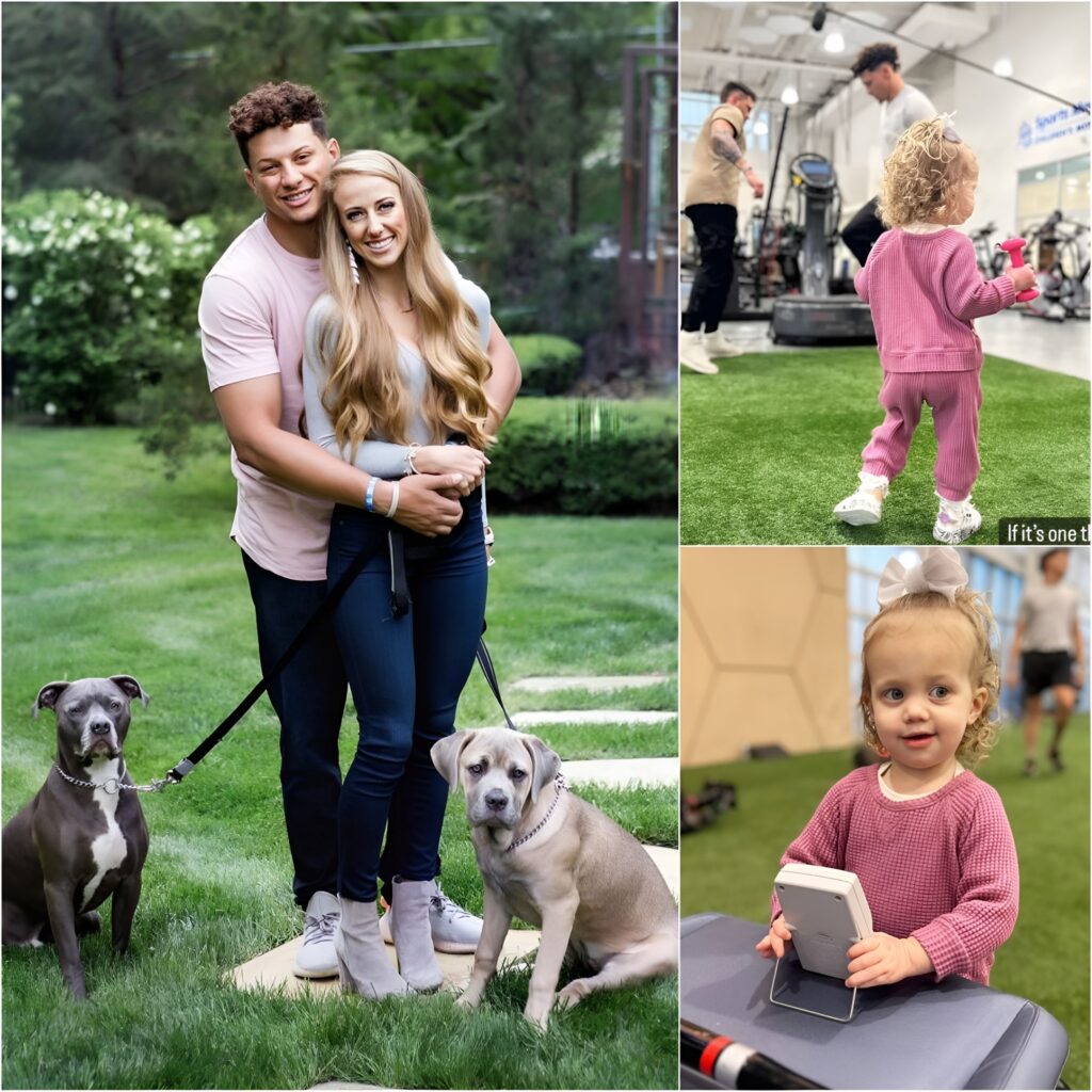 Brittany Mahomes Shares Adorable Moment Of Daughter Sterling Lifting