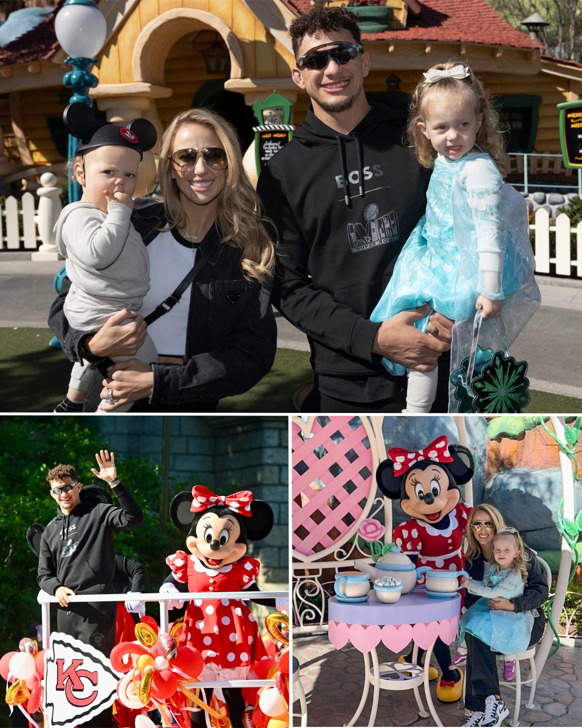 Patrick Mahomes Celebrates Chiefs’ Super Bowl 2024 Win at Disneyland ...