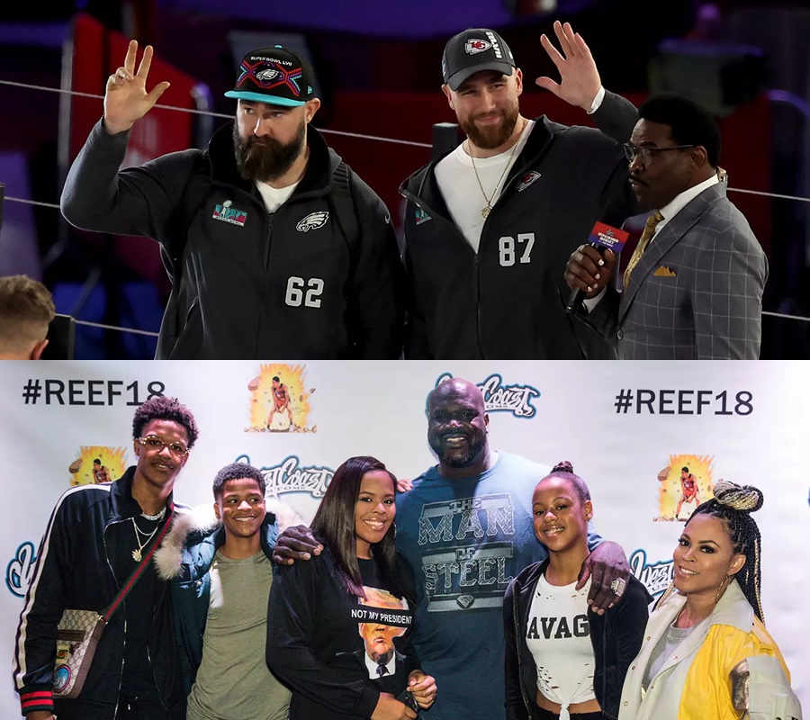 Shaquille O’Neal Says He Told Jason Kelce ‘What You Should Never Do