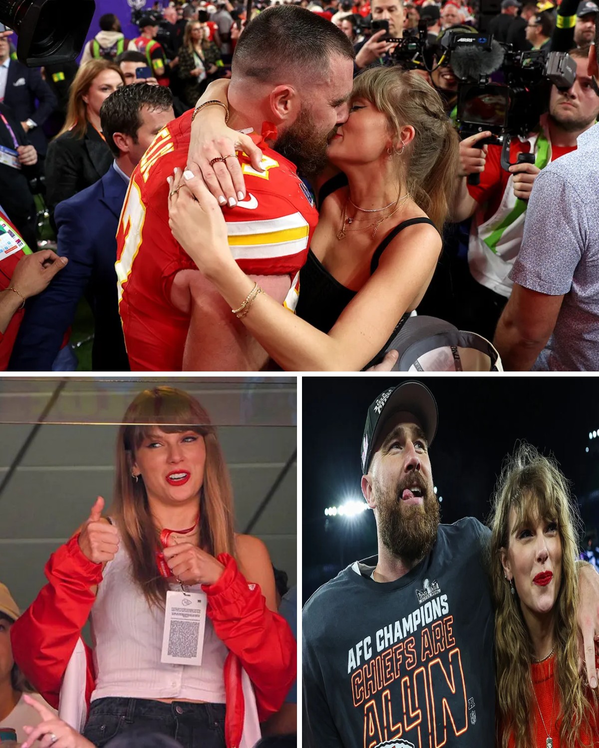 Before The Cameras Noticed Her Taylor Swift “secretly” Cheered For Travis Kelce Throughout