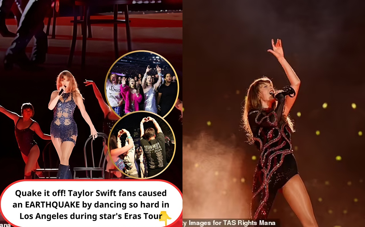 Quake it off! Taylor Swift fans caused an EARTHQUAKE by dancing so hard(01)