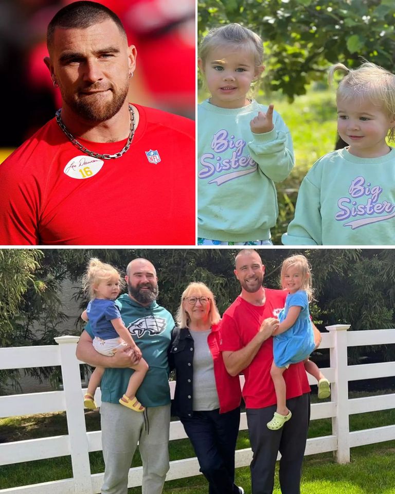 Dad makes Travis Kelce laugh. Ed’s Birthday Present to Niece Elliotte