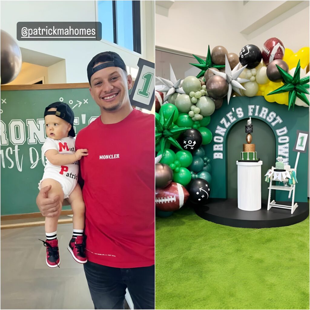 Patrick and Brittany Mahomes Celebrate Son Bronze’s Birthday with(01)