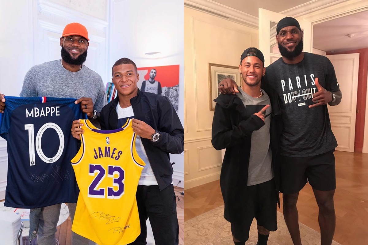 kylian mbappé lebron james