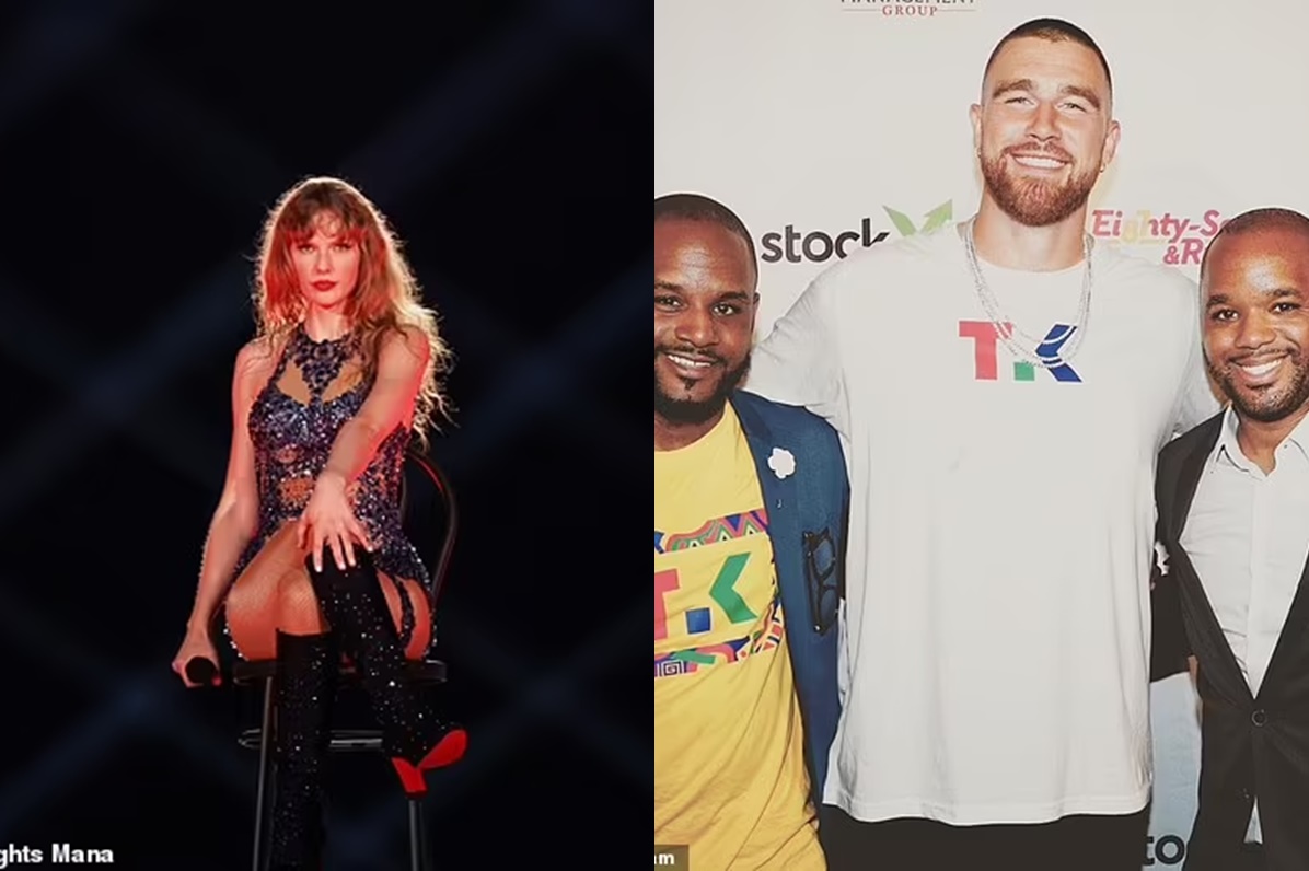 Travis Kelce exchanges friendship bracelets with Taylor Swift fans at