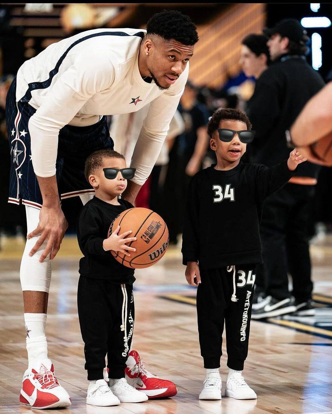 Warm fatherson relationship All about Giannis Antetokounmpo’s 3(02)