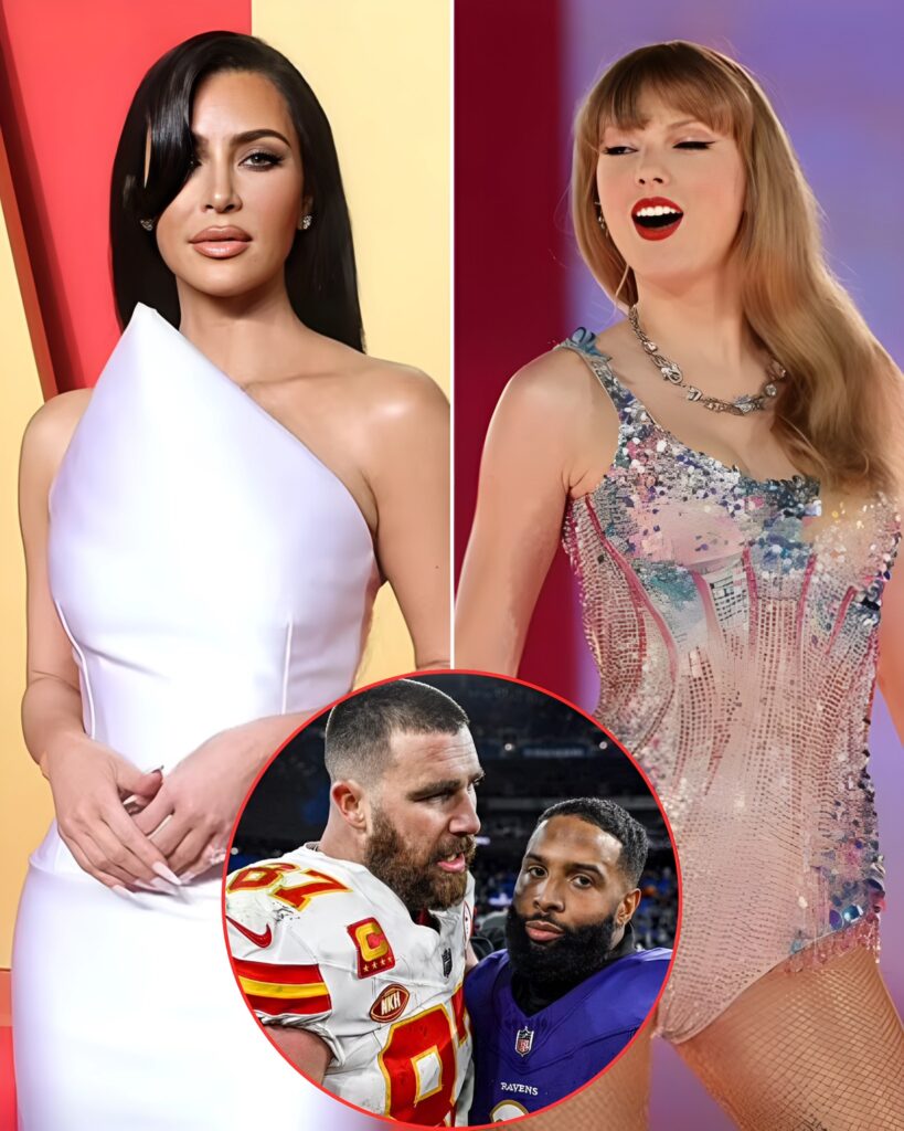 Exclusive Kim Kardashians New Beau Odell Beckham Jr Wants To Sign With Travis Kelce And The