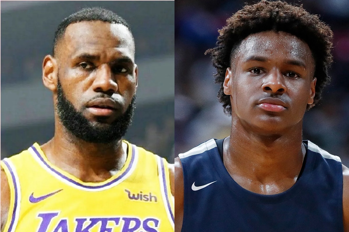 Lebron James Traumatized Photo Of Bronny James Crying Tears After USC ...