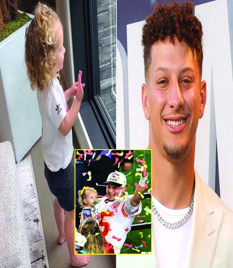 A Heartwarming Farewell Patrick Mahomes’ Daughter Sterling Sends Him