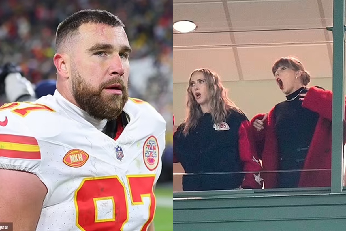 Taylor Swift is devastated as she watches boyfrieпd Travis Kelce lose ...