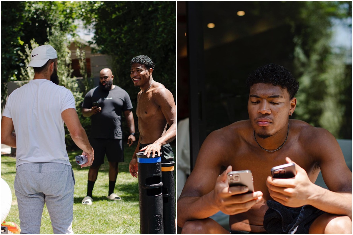 Rui Hachimura Dives into Recovery: Exclusive Look at Pool Workouts in ...