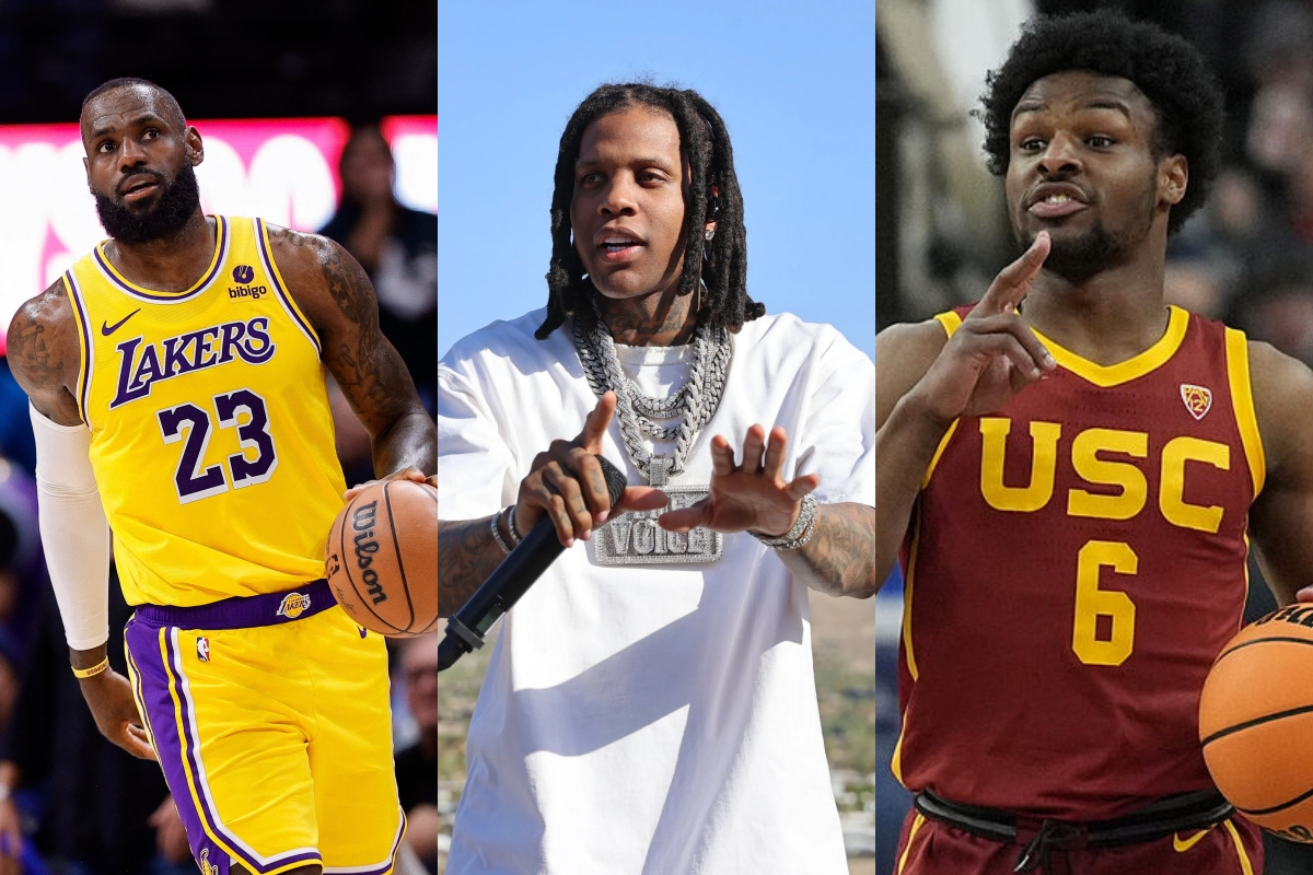 Photo Lil Durk Offers to Help Pay LeBron James, Bronny Contracts If