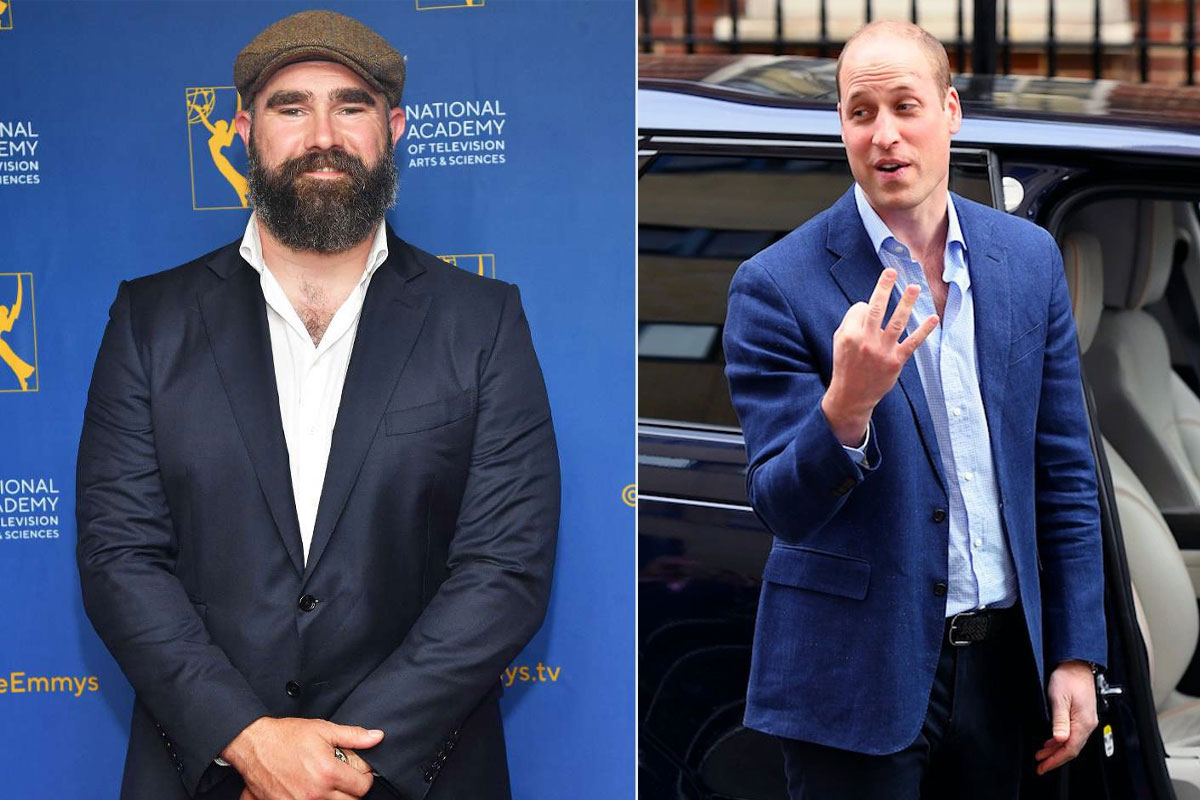 Jason Kelce Says It Was 'Surreal' to Meet Prince William and Kids at(01)